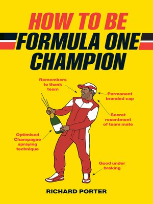 cover image of How to be Formula One Champion